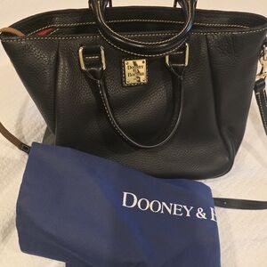 Dooney & Bourke Black Leather Satchel
